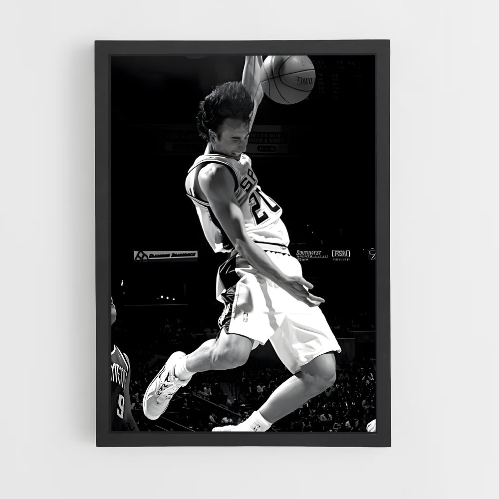 Poster Dunk Écrasant – affiche Basketball (vue 2)